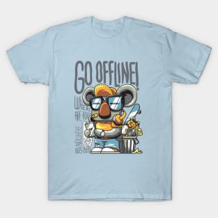 go offline T-Shirt